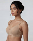 Non Padded Non Wired Full Coverage T-shirt Bra