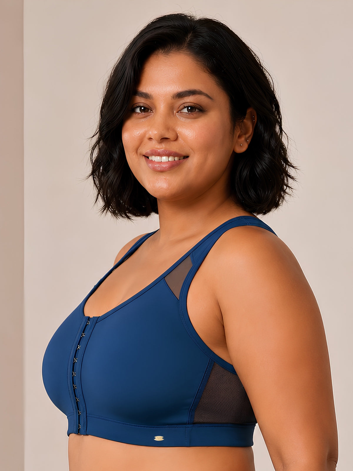 The No More Slouch Bra — Lightly Padded Posture Corrector with Power Mesh Support