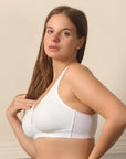 Full Coverage Minimizer Bra with No-Show Cups