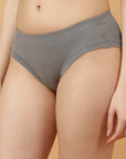 SOIE Woman - Mid Rise Stretch Cotton Seamless Full Coverage Shorty Panty (Pack of 2) - Panty -for Women