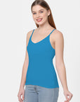 Cotton spandex detachable straps Camisole-SC-2