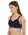 Full Coverage High Impact Padded Non Wired Sports Bra-CB-906