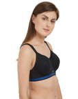 Full Coverage High Impact Padded Non Wired Sports Bra-CB-906