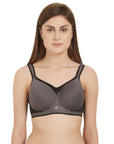 Full Coverage High Impact Padded Non Wired Sports Bra-CB-906