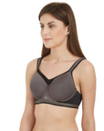 Full Coverage High Impact Padded Non Wired Sports Bra-CB-906