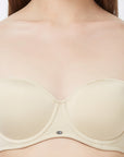 Medium Coverage Padded Wired Multiway Strapless Bra with Detachable Straps-FB-508A