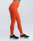 Seamless Quick Dry High Compression Butt Lifting Ankle Length Sports Leggings AT-21