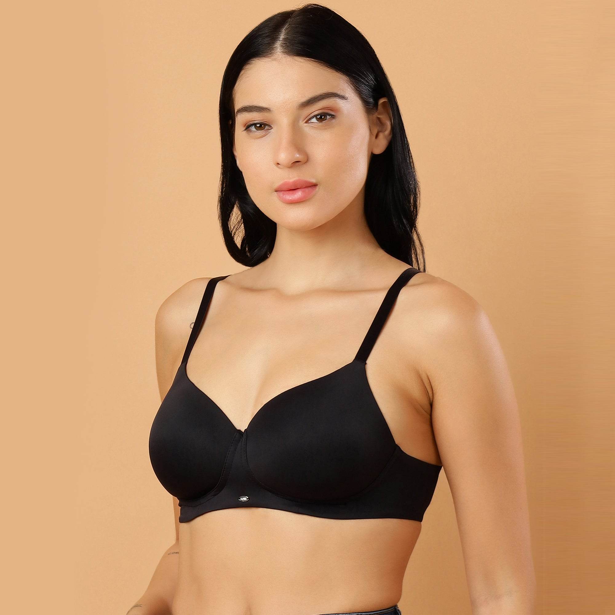 SOIE Woman - Padded Non wired Full Coverage T-shirt Bra - Bra -for Women