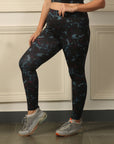 High Waist Ankle Length Sports Leggings With Pockets-AT-4