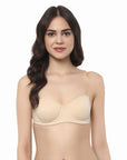 Wired Non Padded Multiway Balconette Bra-CB-322A