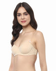 Wired Non Padded Multiway Balconette Bra-CB-322A