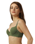 Medium Coverage Padded Wired T-shirt Bra-CB-135