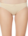 Mid Rise Medium Coverage Solid Colour Cotton Stretch Brief Panty (Assorted Pack of 3)