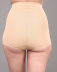 Seamless High Waist Tummy Shaper Bonded Lace Brief-SHW-4