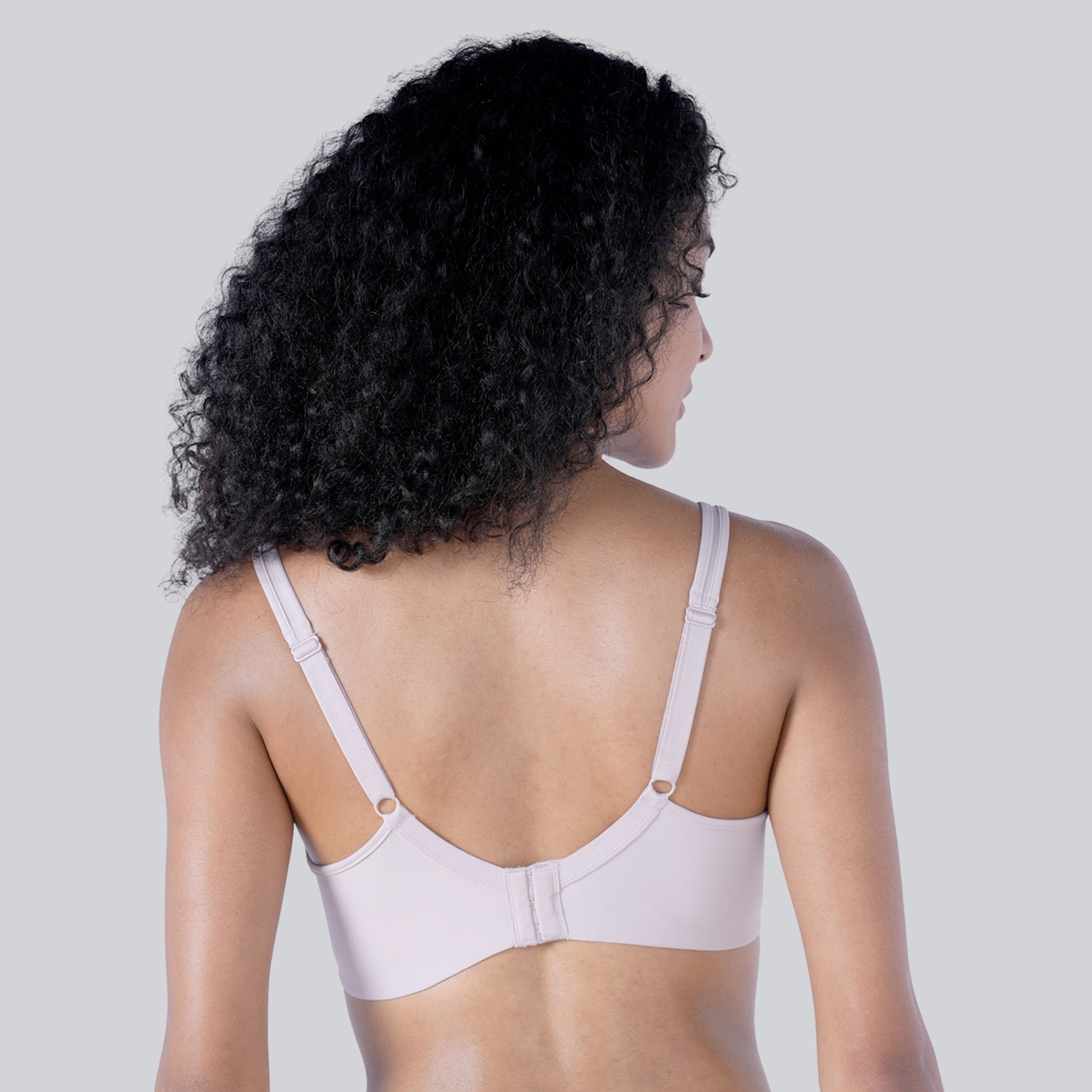 Ultra-Lightly Padded Non Wired Full Coverage Bra with Spacer Cups-CB-143