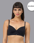 Full Coverage Padded Non Wired T-shirt Bra-CB-134