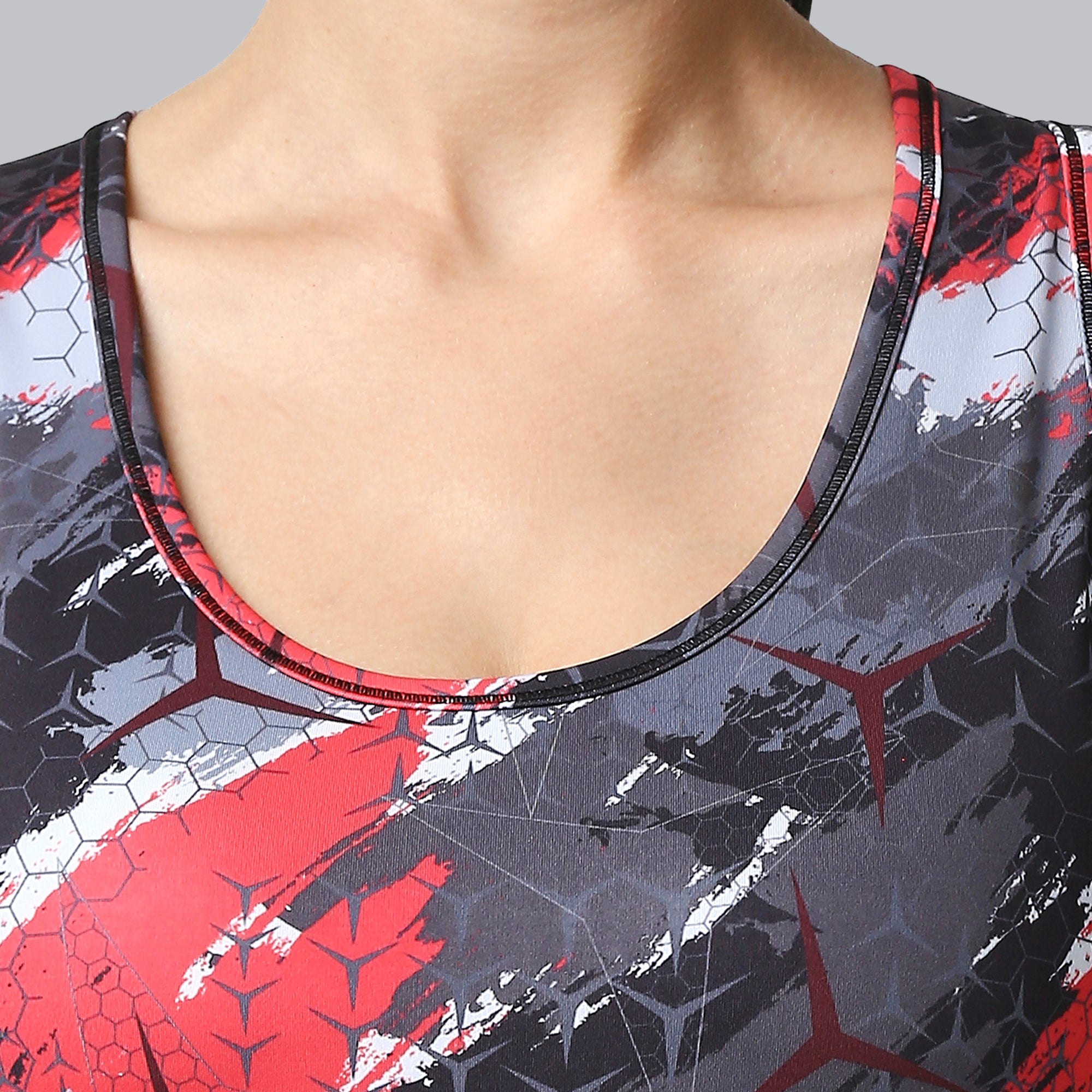 Medium Impact Racerback Sports Bra- AT-3