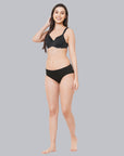 Padded Wired Full Coverage Seamless Cups Sweetheart Neckline Bra-CB-130