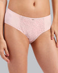 High Waist Full Coverage Lace Brief-FP-1705