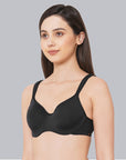 Padded Wired Full Coverage Seamless Cups Sweetheart Neckline Bra-CB-130