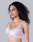 Ultra-Lightly Padded Non Wired Full Coverage Bra with Spacer Cups-CB-143