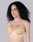 Ultra-Lightly Padded Soft Underwired Breathable Spacer Cup Bra- CB-142