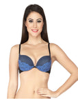 Medium Coverage Wired Push Up Lace printed Bra-FB-520