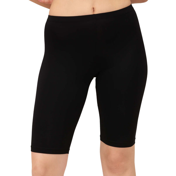 Buy SHYYGL Girls and Women Cotton Spandex Tights Cycling Shorts Shorts  Solid Color Model SL 921(Pack of 1)(Black) Online at Best Prices in India -  JioMart.