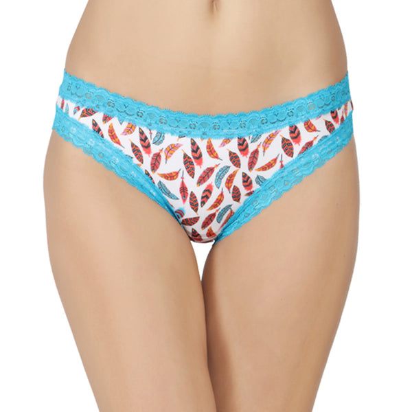 Nylon Fancy Printed & Solid Brief-PACK OF 6