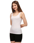 Cotton spandex Camisole with Lace Detailing-SC-10