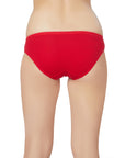 Mid Rise Medium Coverage Solid Colour Cotton Stretch Brief Panty (Pack of 6) 6BF-18