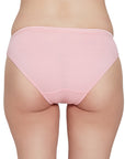 Mid Rise Medium Coverage Solid Colour Cotton Stretch Brief Panty (Pack of 6) 6BF-18