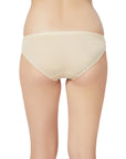 Mid Rise Medium Coverage Solid Colour Cotton Stretch Brief Panty (Pack of 6) 6BF-18