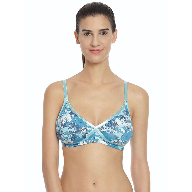 Buy SOIE Women's Padded, Non-wired Seamless Bra With Medium