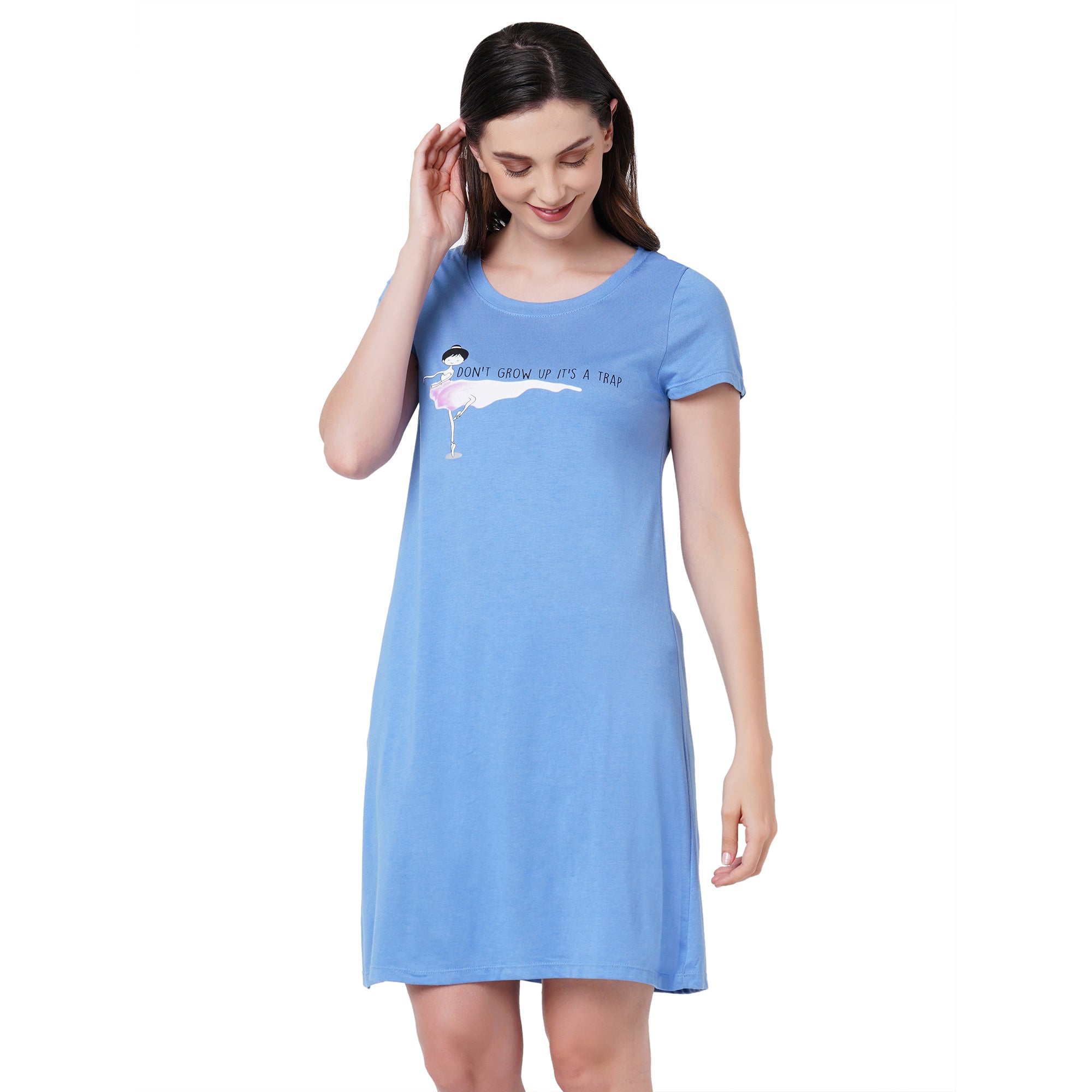 Super-Soft Cotton Modal Sleep Shirt NT-98