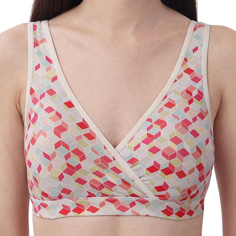 Non Padded Non Wired Lounge Bra with Removable Cups – SOIE Woman