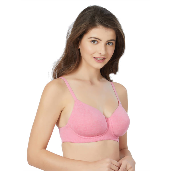 Full Coverage Padded Non-Wired T-shirt Bra-CB-124