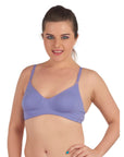Semi Coverage Encircle Non Padded Non Wired Cotton Bra (PACK OF 2) CB-305