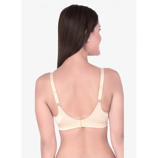 Full Coverage Non Padded Non Wired Seamed Bra-CB-312