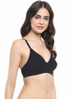 Full Coverage Non padded Non Wired Bra With Detachable Straps-CB-323