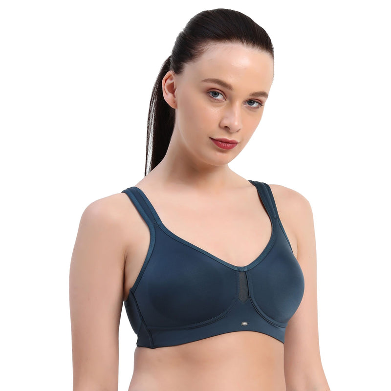 Buy Soie Minimizer Full Coverage Non Wired Bra - Estate Blue at Rs.941  online