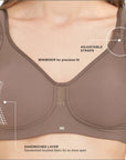 Full Coverage Minimizer Non Padded Non Wired Bra CB-328