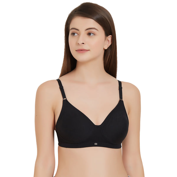Buy BITZ Padded Non Wired Full Coverage T-Shirt Bra - Princess Blue at  Rs.999 online