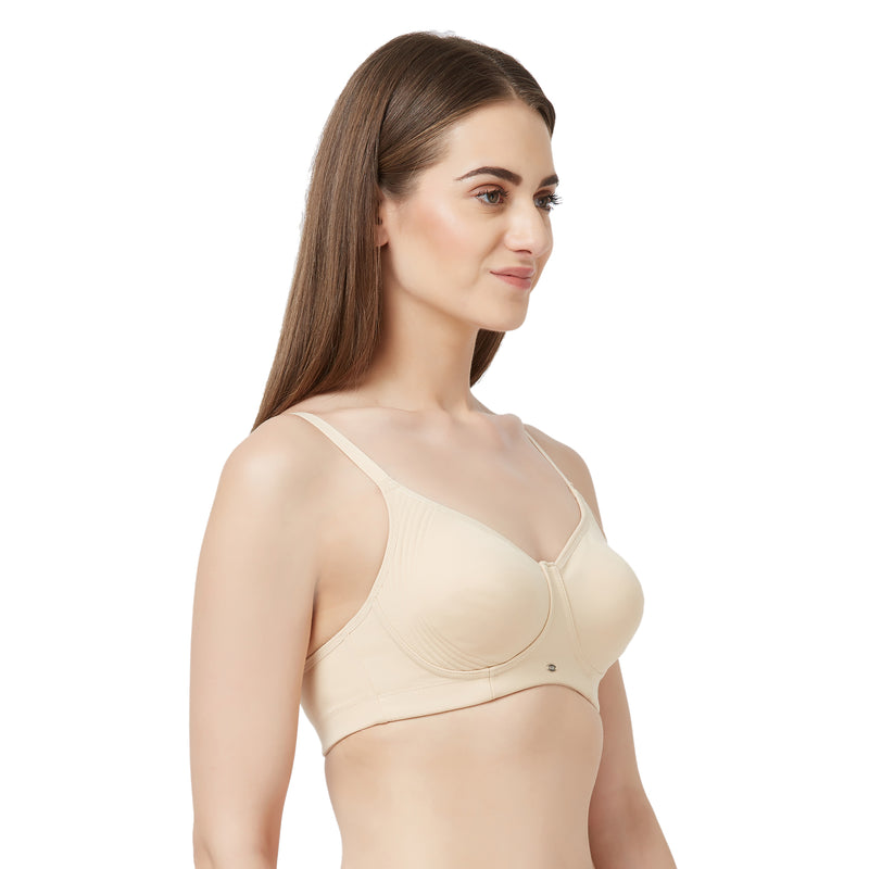 Full Coverage Non Padded Non-Wired Seamless Bra-CB-330 – SOIE Woman