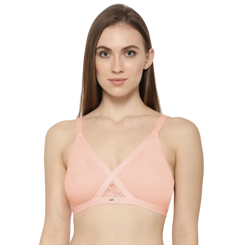 Buy FEMULA Crossbust, 2Pcs of Regular Dailywear Cotton Bra, Non Padded, Non  Wired (1 Pc Each of White & Beige) Size 40D Online at Best Prices in India  - JioMart.