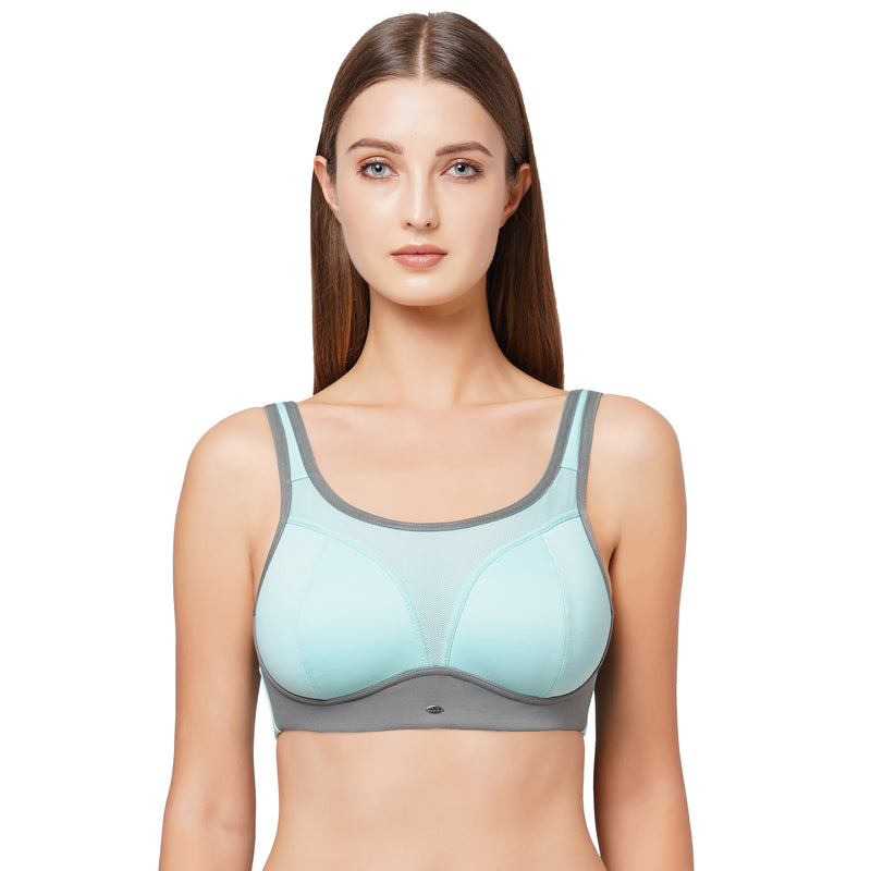 Buy SOIE Full Coverage Padded Non-Wired Bra-Grey-34B Online at