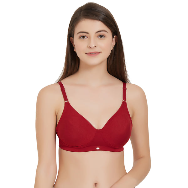 Full Coverage Seamless Cup Non-Wired Bra-CB-330 (PACK OF 2)