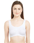 Non Wired Non Padded Full Coverage Low Impact Slip on Sports Bra (Pack of 2) BB-03