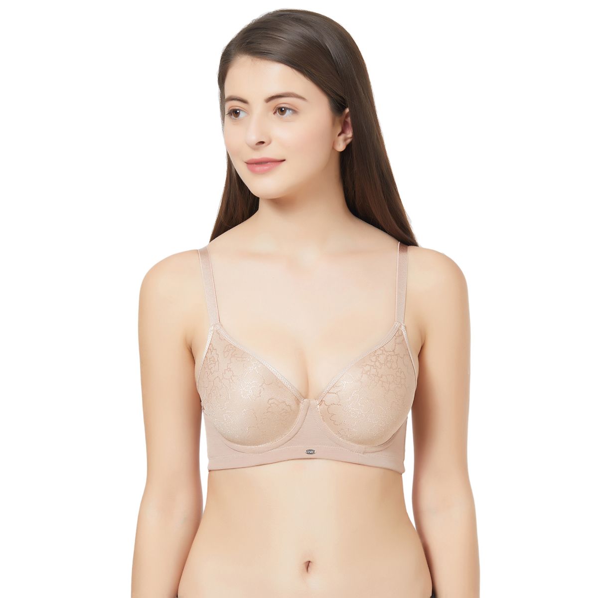 Medium coverage Padded Wired T-shirt bra (PACK OF 2) CB-127