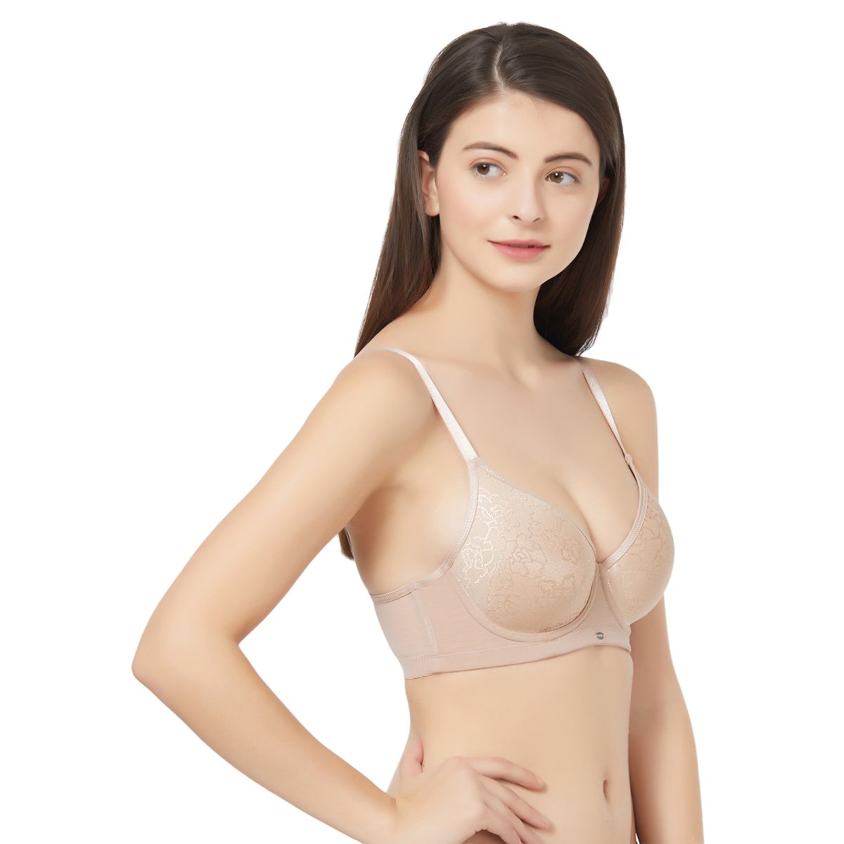 Medium coverage Padded Wired T-shirt bra (PACK OF 2) CB-127